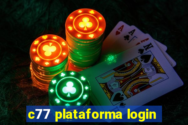 c77 plataforma login